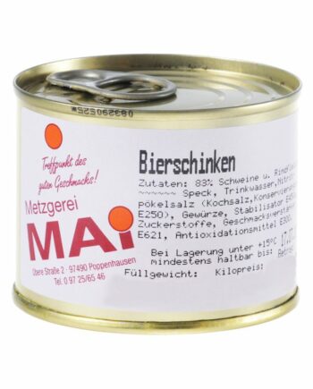 Bierschinken Dose 200g