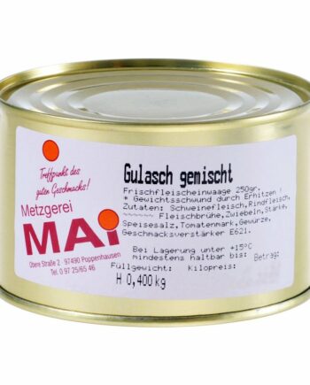 Gulasch gemischt Fertiggericht 400g