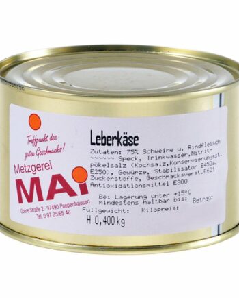 Leberkäse Dose 400g