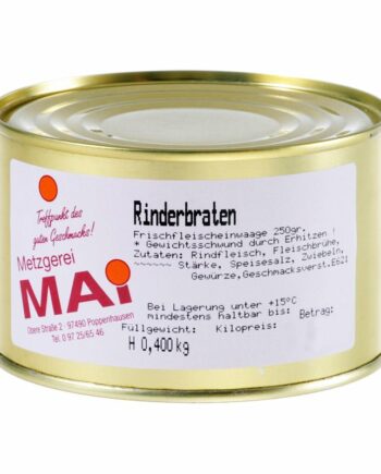 Rinderbraten Fertiggericht 400g