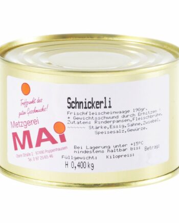 Schnickerli in Soße Fertiggericht 400g