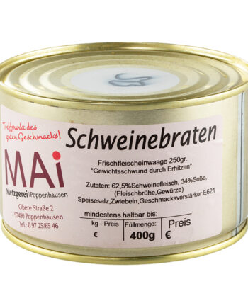 Schweinebraten Fertiggericht 400g